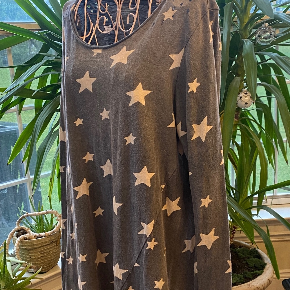 Magnolia Pearl Cotton Jersey GALAXY Dylan T w/Distressing ROCKSTAR  Pre❤️’d ⭐️
